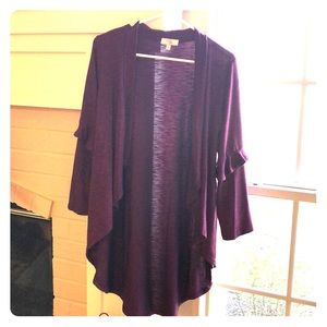 Maybe cardigan girls size 14 ruffles on sleeves